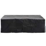 Garden Furniture Covers 2pcs 8 Person Poly Rattan 300x140 cm 279124