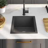 Handmade Kitchen Sink Black Stainless Steel 51501