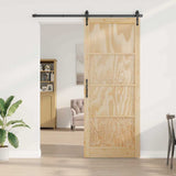 Interior Door ORKDAL Brown 83 x 232 cm Plywood 4102669