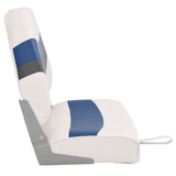 2 Piece Foldable Boat Seat Set High Backrest 3284307