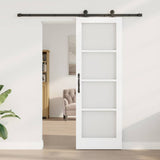 Sliding Door ORKDAL White and Black 73.5 x 211 cm 3332018