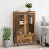 Highboard Old Wood 69.5 x 31 x 115 cm Engineered Wood 882550