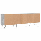 TV Cabinet Concrete Grey 150x30x44.5 cm Engineered Wood 831280