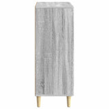 Sideboard Grey Sonoma 66 x 34.5 x 90 cm Engineered Wood 894631