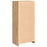 Wardrobe Artisan Oak 80x52x180 cm Engineered Wood 855883