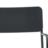 Garden Chairs 2 pcs Anthracite 51 x 55 x 81 cm Steel 42025097