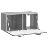 Wall-Mounted TV Cabinet Grey Sonoma 59.5 x 31 x 30 cm 899391