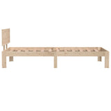 Bed Frame without Mattress 75x190cm Small Single 810455