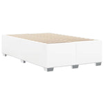 Bed Frame without Mattress White Full Faux Leather 3284580