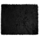 Faux Sheepskin Rug TAFALLA Black 200 x 280 cm Polyester 42021573