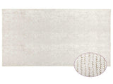 Rug Cream 300 x 400 cm 100% Polyester 3 mm Washable 42041628