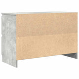 TV Cabinet Concrete Grey 80x35x54 cm Engineered Wood 861790