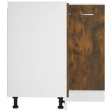 Kitchen Cabinet Lyon Smoked Oak 75.5x75.5x81.5 cm Engineered Wood 815582