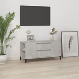TV Cabinet Concrete Grey 102x44.5x50 cm Engineered Wood 819608