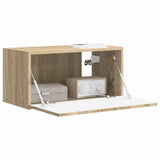 TV Wall Cabinet Sonoma 60 x 31 x 29.5 cm Engineered Wood 892193