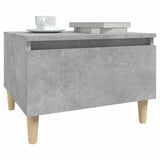 Side Tables 2 pcs Concrete Grey 50x46x35 cm Engineered Wood 819509