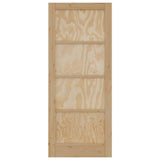 Interior Door ORKDAL Brown 83 x 202 cm Plywood 4102665