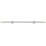 Floating Shelves 2 pcs Glass 80x10 cm 8 mm 3051515