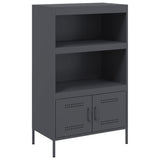 Highboard Anthracite 68x39x113 cm Steel 842972