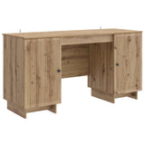 Desk Artisan Oak Engineered Wood 142.5 x 50 x 75 cm 3414575