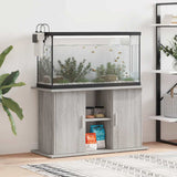 Aquarium Stand Grey Sonoma 101x41x58 cm Engineered Wood 833613