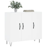 Sideboard White 90x34x80 cm Engineered Wood 828100