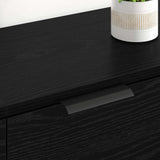 Sideboards 2 pcs Black Oak 60 x 30 x 70 cm Engineered Wood 3415600