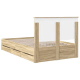 Bed Frame Sonoma Oak Engineer Wood 3409477