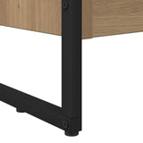 Book Cabinet Artisian Oak 80 x 30 x 86.5 cm Engineered Wood 886413