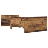Bed Frame with Storage Old Wood 80 x 200 cm Engineered Wood 3429616