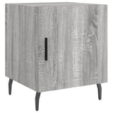 Bedside Cabinets 2 pcs Grey Sonoma 40x40x50 cm Engineered Wood 827609