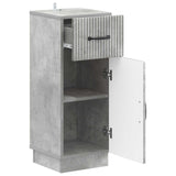 Bathroom Storage Cainet HOORN Concrete Grey 30 x 31 x 77 cm 897268