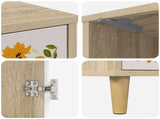 Bedside Cabinet MAINZ 2 pcs Sonoma Oak 36 x 33 x 50 cm 8007220