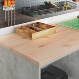 Garage Cabinets 2 pcs Concrete Grey Engineered Wood 3328281
