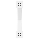 Dining Table Legs X-Shaped 2 pcs White 70x cm Steel 4012977
