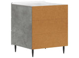 Bedside Cabinet Concrete Grey 43x 41 x 68 cm Engineered Wood 894328