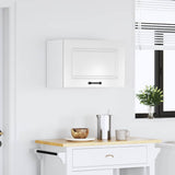 Kitchen Wall Cabinet Kalmar High Gloss White Engineered Wood 853599