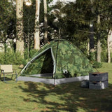 Camping Tent Dome 4-Person Camouflage Waterproof 4009638