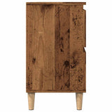 Sink Cabinet Old Wood 80x33x60 cm Engineered Wood 857126