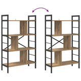 Bookshelf Artisan Oak 75 x 30 x 123.5 cm Engineered Wood 883969