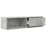 TV Cabinets 2 pcs Concrete Grey 100x31x25.5 cm Engineered Wood 861479