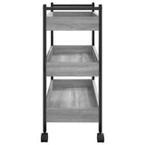 Kitchen Trolley Grey Sonoma 50x30x70 cm Engineered Wood 842359