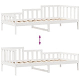 Daybed with Drawers without Mattress 90x190 cm Single Solid Wood 3302107