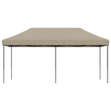 Party Tent Folding Taupe 292 x 580 x 315 cm Oxford Fabric 42023645