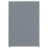 Wheelie Bin Storage for 4 Bins Grey 276x79x117 cm Steel 3279989