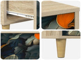 Bedside Cabinet LOCHEM 2 pcs Sonoma Oak 36 x 33 x 60 cm 8007272