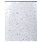 Window Films 4 pcs Frosted Flower Pattern PVC 3208978
