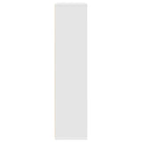 Bookcase White 89x24x101.5 cm Engineered Wood 860400