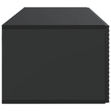 Wall-Mounted TV Cabinet Black 78.5 x 41 x 30 cm Engineered Wood 898686