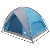 Camping Tent with Rainfly Water-resistant Dome Blue 42028521